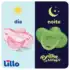Kit de Mamadeiras Anticólica Dia e Noite com Controle de Temperatura NUK 300ml