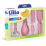 Lillo Kit De Higiene Para Recém Nascido com Aspirador Nasal  Tesoura  Pente e Es…