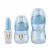 Lillo Kit De Mamadeira Primeiros Passos 50/150/240Ml Azul –