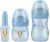 Lillo Kit De Mamadeira Primeiros Passos 50/150/240Ml Azul