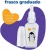 Lillo Mamadeira Miniform Primeiros Passos 50 ml, Neutra Branco