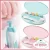 🛍️Lixa de Unha Elétrico Aparador Cortador Para Bebê Infantil Rosa/Azul