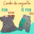 Babador Impermeável Bolso Coletor – Girafa, Clingo, Vermelho*