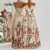Lovito Vestido Boho com Amarração Vestido de Primavera/verão para mulheres LBL29123