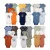 -Lucky baby body bebê menino / kit body bebe 5 Color /roupa de bebê menino
