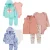 Lucky baby conjunto bebê menina inverno/roupa de frio bebe menina/Kit 3 Peças Trio Inverno Blusa e Calça