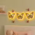 Luminária de Parede Borboleta com LED – Kit 7 Peças Decorativas em MDF para Quarto Infantil, Bebê