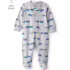Macacão Bebê com Pezinho Urso Polar Azul Carter’s