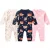 Macacão Bebê sem Pé Suedine Estampado com Zíper (RN/P/M/G/1)