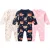 Macacão Bebê sem Pé Suedine Estampado com Zíper (RN/P/M/G/1)