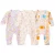 Macacão Bebê sem Pé Suedine Estampado (RN/P/M/G/1) – Bebê Fofuxo
