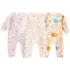 Kit com 3 macacões Menina Fru Fru Antialérgico