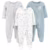 Macacão de dormir para bebês Pacote com 3 neutros para dormir e brincar Simple Joys by Carter’sbebê-unissex