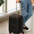 Mala De Bordo Viagem Pequena Preto Mickey Luxcel