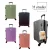 > Mala de viagem De Bordo 10kg Abs Giro 360° Cadeado com senha promocao
