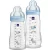 MAM Baby Kit 2 Mamadeiras Easy Active Set, 270ml e 330ml Com Formato Ergonômico e Fácil de Segurar para Crianças 2+ Meses com Bico de Silicone Skinsof…