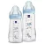 MAM Baby Kit 2 Mamadeiras Easy Active Set, 270ml e 330ml Com Formato Ergonômico e Fácil de Segurar para Crianças 2+ Meses com Bico de Silicone Skinsof…