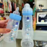 😍 MAM Baby Kit 2 Mamadeiras Easy Active Set, 270ml e 330ml Com Formato Ergonômico e Fácil de Segurar para Crianças 2+ Meses com Bico de Silicone Skinsoft, Azul