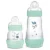 MAM Baby Kit 2 Mamadeiras Easy Start Starter Set Anticólica e Menos Bolhas de Ar  para Crianças 0  Meses Autoesterilizável e com Bico de Silicone Skinsoft  Verde