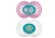 MAM Chupeta Mom & Dad para Meninas, Tam 2, 6+ Meses