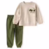 Blusa de Moletom Infantil com Capuz Cinza OshKosh