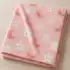 Papel De Parede Adesivo Ripado Rosa Com Faixa Para Meia Parede