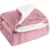 Manta Com Sherpa Branca Para o Frio De Bebe Cores Diversas