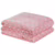 Manta Flannel Poá Bebe 1,30 m x 90 cm (Rose)