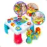 Kit com 2 Meia calça infantil Frio Inverno Para Bebê Menina cor Branca/Preto