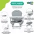 Maxi Baby Cadeira De Alimentação Portátil Cinza Zip