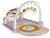 Maxi Baby Tapete de Atividades Bebê Piano Musical Lion (Rosa)