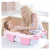 MaxiBaby Banheira de Bebê Inflável e Portátil AirPlus, Dobrável, capacidade 36 litros, Base Antiderrapante e Bandeja Removível (Até 18kgs), Rosa
