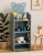 > Mesa de Cabeceira Infantil Prateleira Organizador MDF Urso Brinquedoteca Quarto Kids Fácil Montagem