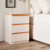 Mesa De Cabeceira Retrô Quarto Decoração 3 Gavetas – Cores