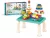 Mesa Infantil Educativa Com Blocos De Montar Azul