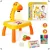Mesa Projetora Lousa Mágica Infantil Brinquedo de Desenhar Pintar Colorir Acompanha Desenho Projetor