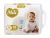 🛍️Mili Fralda Infantil Love & Care Tamanho M, Alta Absorção, Ajuste Confortável, 78 Unidades