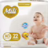 Fralda Huggies Supreme Care Roupinha M com 80