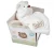 Mini Blanket Urso Marfim Zip
