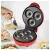 Mini Máquina de Donuts Elétrica 3 Furos – Cozimento Rápido 110V