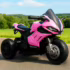 Mini Moto Elétrica Infantil Bang Toys Scooter 6V 30kg Branco com Luzes