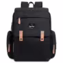 Mochila Bolsa Maternidade Multiuso Térmica Impermeável Bebê Cor:Preto