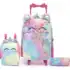 Mochila Rodinhas Lancheira e Estojo Escolar