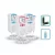 Monitor Bebe Ultrassom + Gel + Pilha Frequencia Cardiaca Doppler Sonar Fetal Display Gravidez Som Batimento
