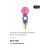 Mordedor Chocalho Rattle & Teethe, Bright-Starts, Rosa/Roxo