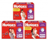 Fralda Huggies Roupinha Supreme Care M, G e XG