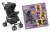 Multikids Baby Carrinho Passeio Flick 0-15Kg Preto Bb444