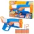 Nerf N Series Agility – Lançador em Plástico Azul e Laranja com 12 Dardos Nerf N1 (Compatíveis Apenas com Lançadores N Series), para Crianças Acima 8 Anos, Presentes para Meninos e Meninas