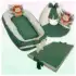 Kit de Bolsa Maternidade 3 Peças com Faixa e Laço, Térmica e Impermeável DONATELLY