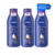 NIVEA Loção Hidratante Milk Pele Seca a Extrasseca 200ml – 3 Unidades